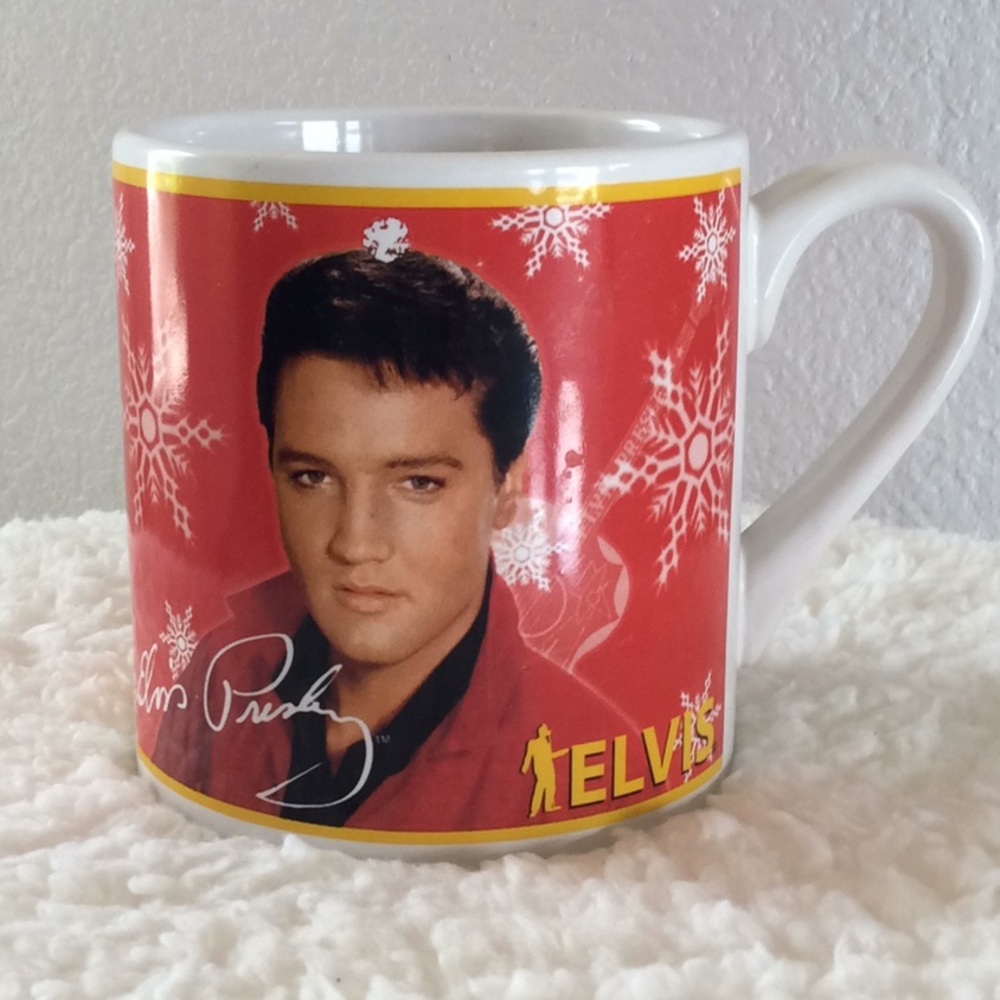 Elvis Presley collectors mug by Signature Product